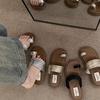 Retro toe slippers women's summer wear new French niche fairy wind vacation seaside beach soft flat sandals