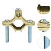 Ground Clamp Hardware 1/2" to 1" Wire Clamp Accessories Grounding Connector