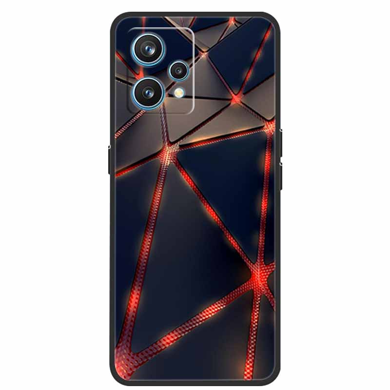 For Realme 9 Case RMX3521 Shockproof Soft silicone TPU Back Cover For Realme9 4G Phone Cases Realme 9 6.4 inch Cute Cartoon Bag