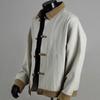 Men's Retro Loose Spring Style Chinese Frog Button Jacket