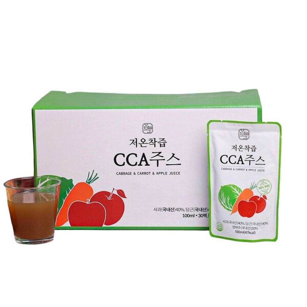 Oneulbogam NFC Cold-Pressed Korean Cleanse Juice CCA Juice 100ml 4 Boxes
