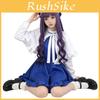 Cardcaptor Sakura Daidouji Tomoyo Cosplay Costume With Lace Trim For Halloween Anime Fans