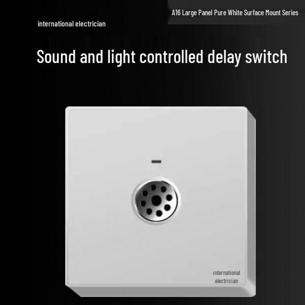 Priză electrică ultra-subțire de 16A cu montaj aparent cu panou de perete cu cinci găuri pentru uz casnic și pentru aparat de aer condiționat