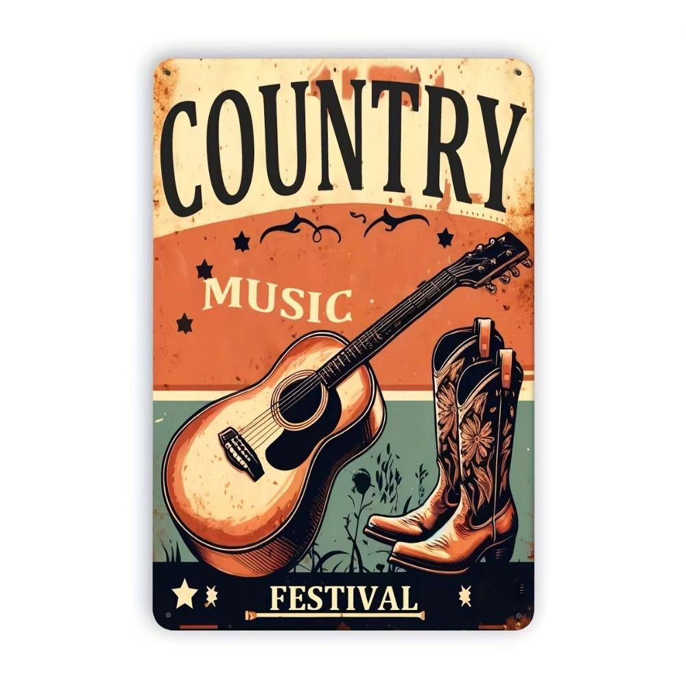 Metal Tin Sign Retro Wall Art Decor 20x30cm