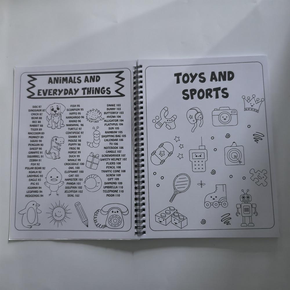 Book for Kids - 300 Drawings of Adorable Things: Cute Animals Food Gifts And Other Fascinating Items Inspiring Art for Artists