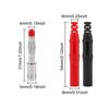 20pcs Black and Red 4mm Banana Insulated Safety Straight Sealed Protective Shroud for 4mm Banana Plug Solder DIY Banana Plug Connector Multimeter Test