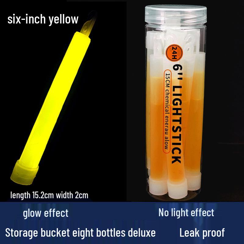 12-Inch Large Chemiluminescent Wilderness Survival Glow Stick for Outdoor Emergency Use