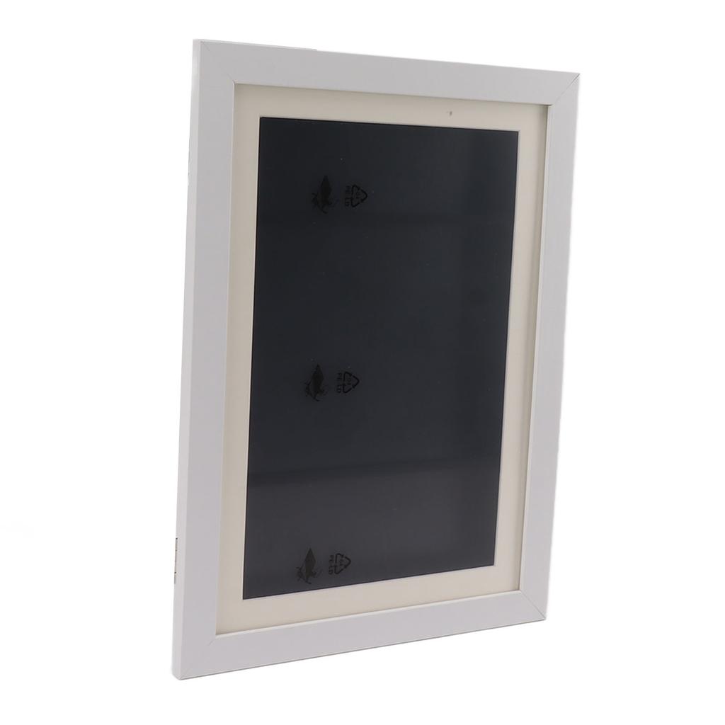 Kids Art Frame Density Board PS Magnetic Front Opening Changeable Artwork Display Frame Holds 50PCS Pictures for Crafts