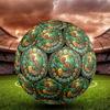Prehistoric Glass Round Football Size 5 Adult Ball Suitable for Training Matches and Outdoor Team.