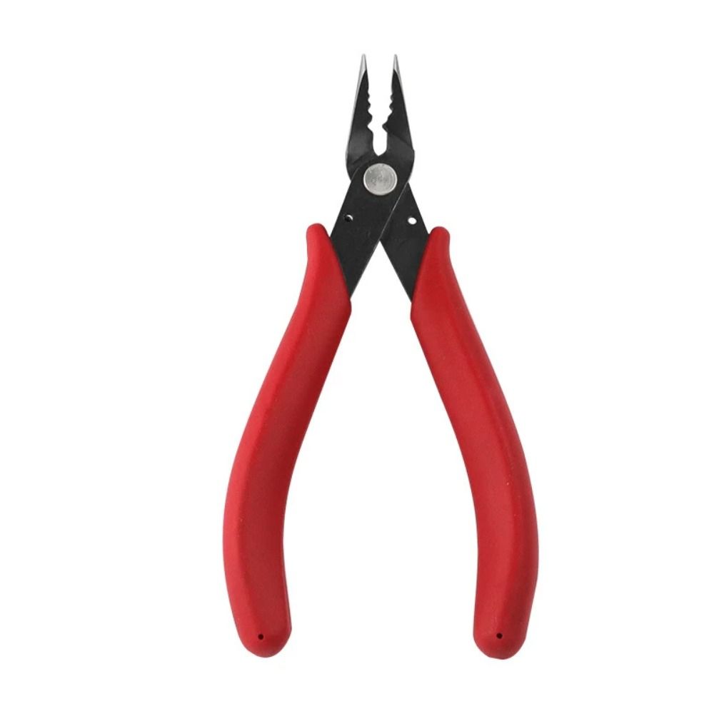 Carbon Steel Jewelry Making Pliers Double Rings Needle Nose Pliers Beading Pliers Handmade Jewelry