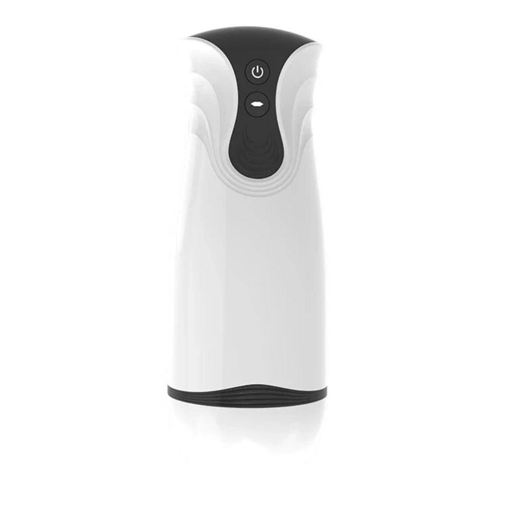 Automatic Male Masturbator Vibration Blowjob Sucking Machine Silicone Vagina Masturbation Cup Sex Toys Adult Goods for Men