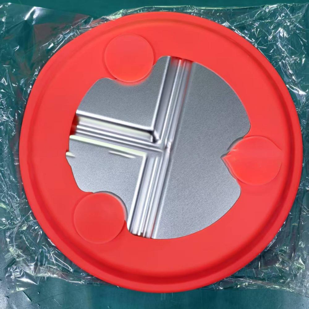 Nerezové dělené talíře pro batolata a miminka Protiskluzové misky pro batolata Dětský talíř s přísavkou