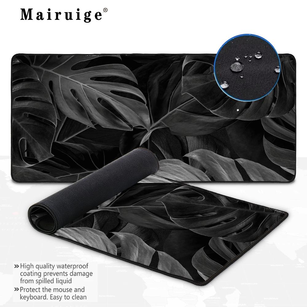 Mairuige Botanical Retro Mouse Pad Gaming Accessories Desk Mat Extended Pad Gamer Desk Pad Mouse Mat Desktops 900x400 Office Rug