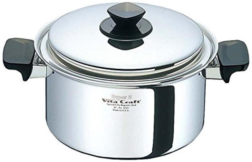 

Vita Craft Super Five Two Hand Pan 21cm Deep Type 5124 4.0L срібний