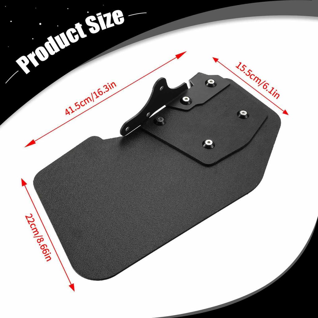 Tylne Osłony Wahaczy Wleczonych Chlapacze Metalowe Akcesoria Błotniki Zamiennik dla RZR Pro R