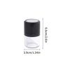 Portable Loose Powder Box With Mirror Travel Powder Case With Mushroom Sponge Puff Cosmetic Case Blusher Powder Jar Container