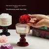 Elegant Aromatherapy Candle Gift Box - Flower Story for New Year, Valentine's Day, Birthdays & Weddings