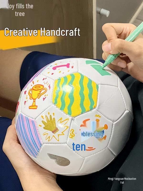 Customizable DIY Graffiti Football - Perfect for Kids & Adults