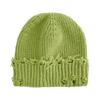 Men and Women Classic Solid Color Knitted Hat Fall And Winter Casual All-match Keep Warm Cashmere Knitted Beanie Hat