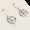 Lindon Copper Alloy Zircon Earrings Drop Earrings For Women Wedding Party Gifts