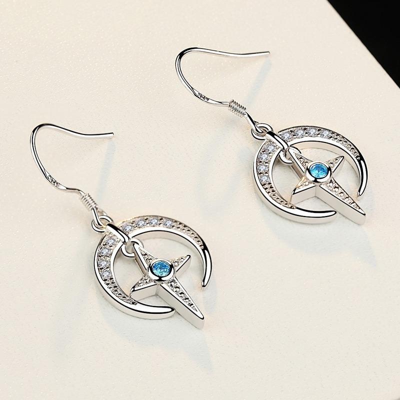 Lindon Copper Alloy Zircon Earrings Drop Earrings For Women Wedding Party Gifts