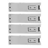 2PCS 5in Mini Short Drawer Slides 35mm Width 3 Section Full Extension Drawer Slides Rail for Cabinets