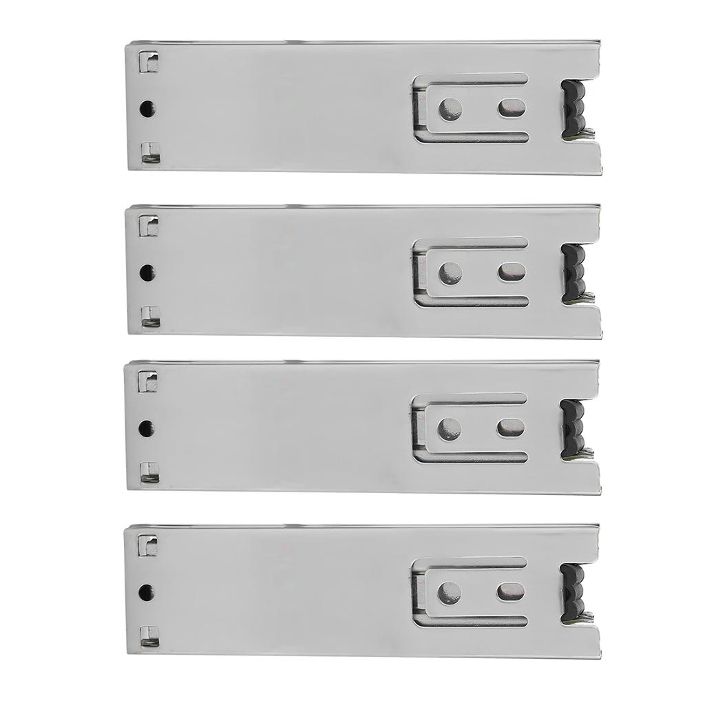2PCS 5in Mini Short Drawer Slides 35mm Width 3 Section Full Extension Drawer Slides Rail for Cabinets