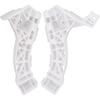 ApplianPar 2Pcs Front Driver and Passenger Side Bumper Bracket for 3 2004 2005 2006 2007 2008