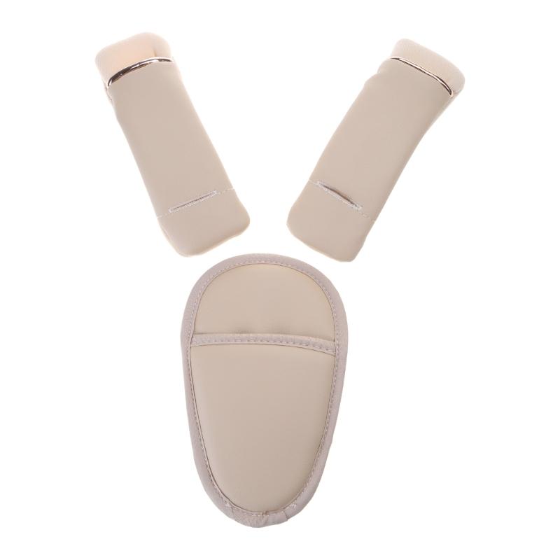 Adjustable Shoulder Strap Protectors Easy to Clean Kit Universal Pushchair Belt Cover Set 3pcs/set Durable for Strollers