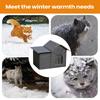 Cat House For Winter Winter Outside Pet Shelter Warm Pet Cave For Outdoor For Garden Patio Backyard Balcony Garages Dog Bunny
