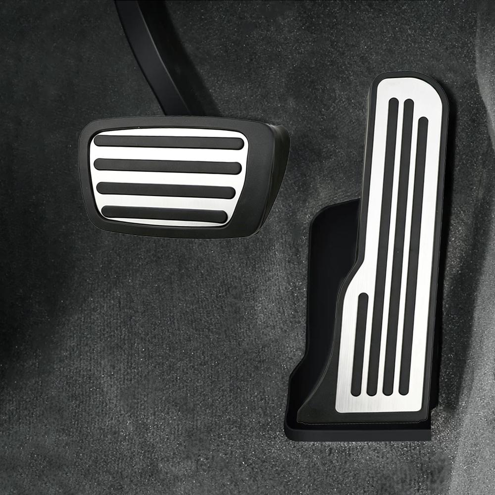 Car Pedals for Cadillac CT4 CT5 CT6 2019 - 2023 2024 2025 AT Gas Brake Pedal Cover Stainless Steel Pad Protector Accessories