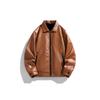 Men's PU Leather Motorcycle Jacket - Spring & Autumn Casual Style
