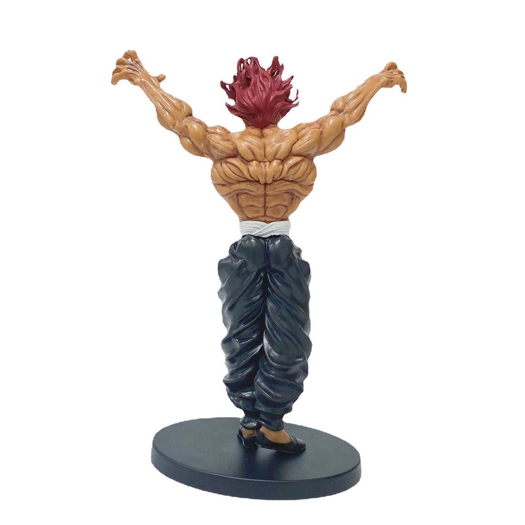 Baki Hanma Statue Kaoru Hanayama Car Decoration PVC Action Figure Collectible Suitable For Baki Fans