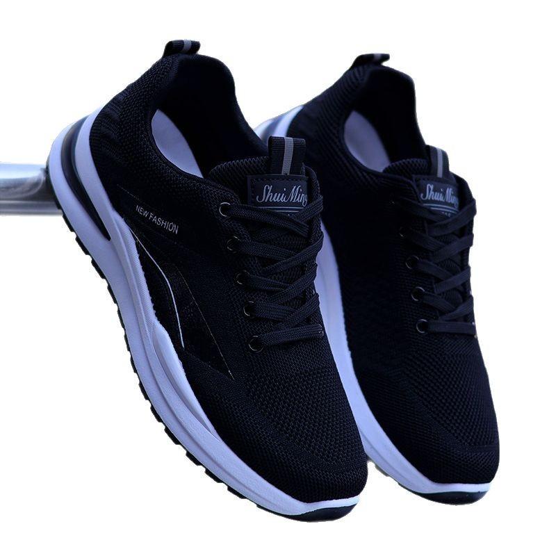 Men's shoes new mesh breathable sports shoes men's soft-soled non-slip running shoes versatile casual shoes