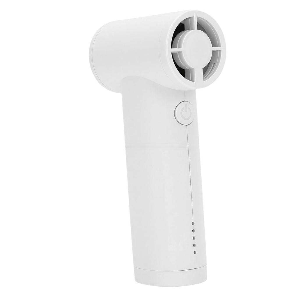 Portable Handheld Turbo Fan 40000RPM 5 Speed Levels 5000mAh Type C Rechargeable Battery Cooling Fan for Outdoor Travel