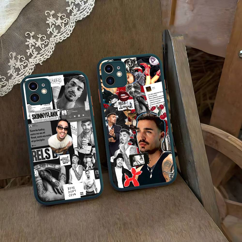 Singer R-Rels B Albums Phone Case For iPhone 16e 16 15 14 13 12 11 Pro Max X XS MAX Plus Spuerstar Matte Cover