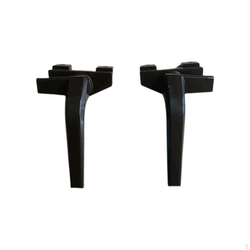 Aluminum Alloy Aperture Handle, Type 38 Casement Lock, Security Pull, Home & Commercial Light Gray