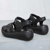 MIDIRO Casual Sandals with Thick Perfect for and Comfortable and Soft Sole Women's Soles, Hakama, School, Commuting, Breathable,