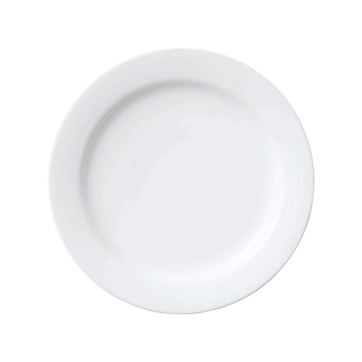 

Noritake Fine Porcelain Plate, 23cm, Arctic White, Microwave and Dishwasher Safe, 1 Plate, 91516/4000
