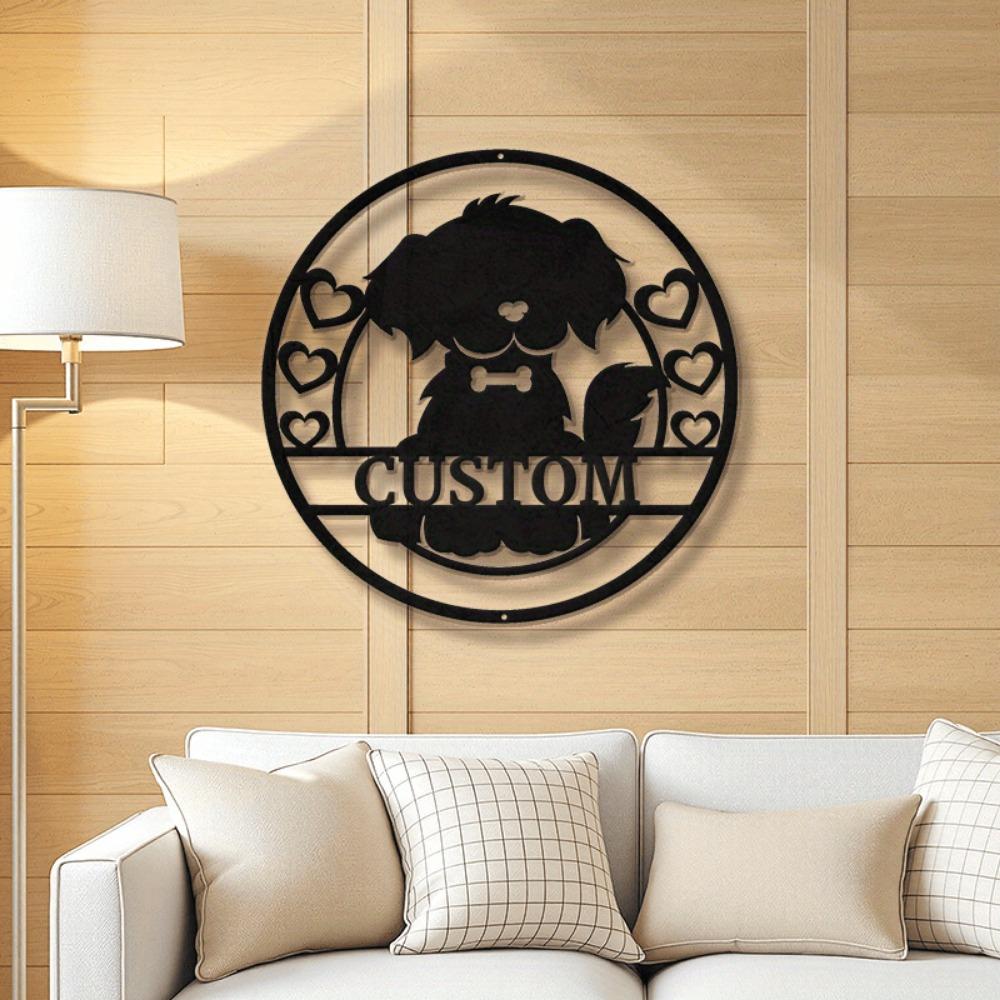 Engraved Metal Sign, Custom Nameplate for Home Decor, Unique Housewarming Gift, Rustic Wall Art