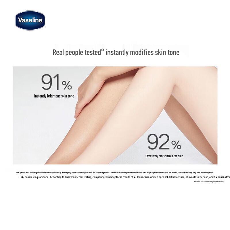 Vaseline Niacinamide Shimmer Brightening Body Cream Duo