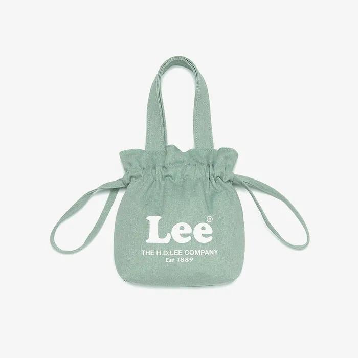 Cotton Mini String Eco Bag Mint