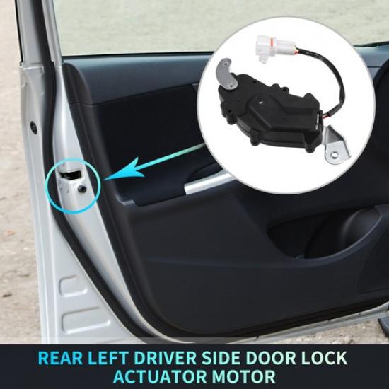 Hinterer linker Türschloss-Aktuatormotor mit Kabel passend für Lexus LX450 Nr. 6914060010
