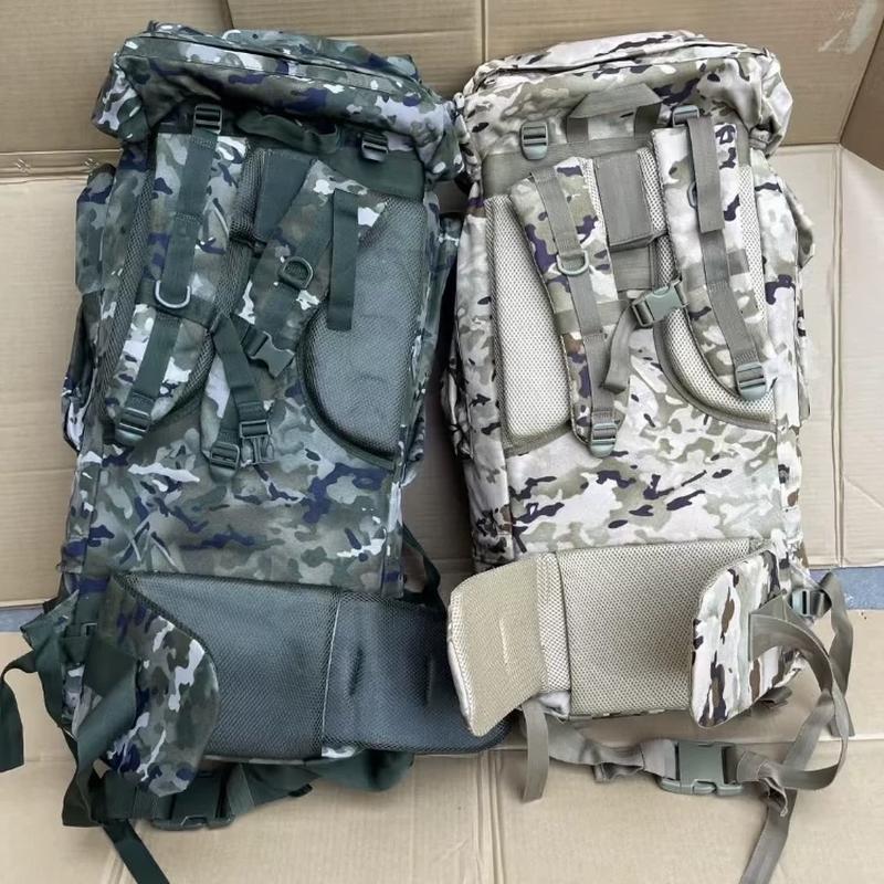 BARACKJIE 75L Camouflage Hiking Backpack