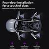 Bmpxw8 For Honda Civic Accord Odyssey Crosstour CR-Z Elysion Spirior Insight UR-V Car Door Projector Lamps LED Welcome Shadow Lights