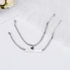 Trendy Titanium Steel Heart Couple Bracelets – Versatile Niche Design Popular On TikTok