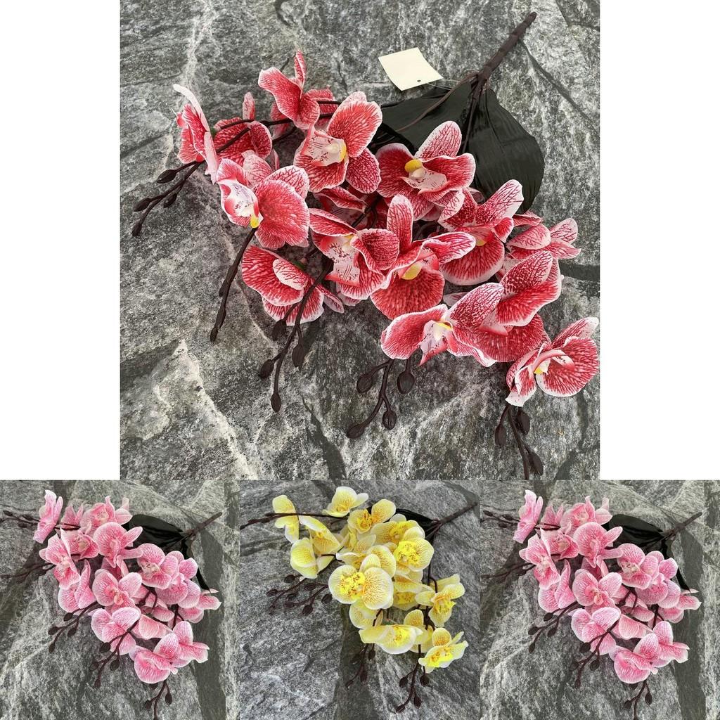 Simulated Orchid Bouquet For Wedding Centerpiece Home Office Decor Gift For Hosts