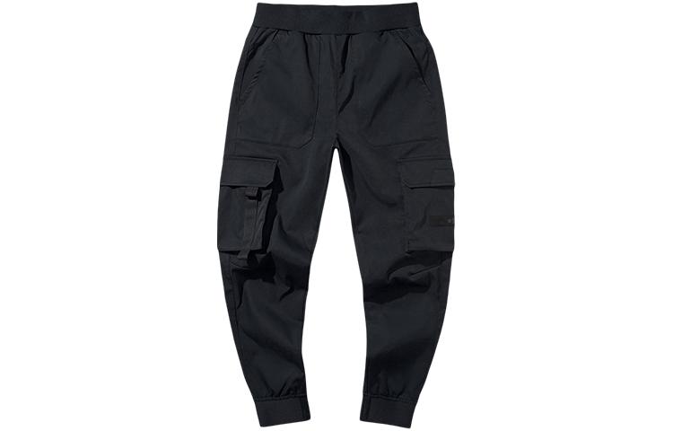 Li Ning BADFIVE Cargo Pants Men s New Standard Black Moderate AKXQ005-2 M