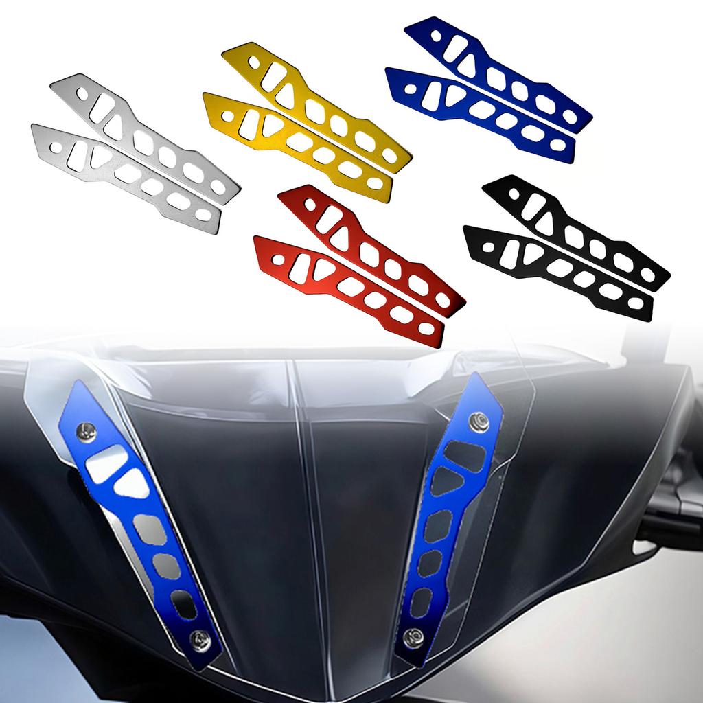 Motorrad Windschutz Verstärkungs-Kit Verstellbar Für Ausgewählte Windschutzscheiben Halterung Montage Stütze Layout