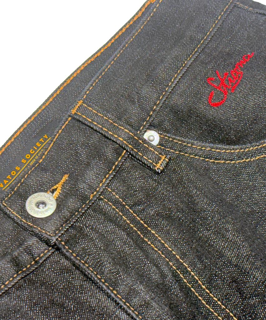 STIGMA Salvage Denim Pants Raw